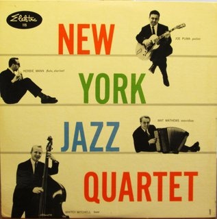 NEW YORK JAZZ QUARTET/NEW YORK JAZZ ENSEMBLE/NEW YORK QUARTET - New York Jazz Quartet  (aka New York Jazz Ensemble - Adam's Theme) cover 