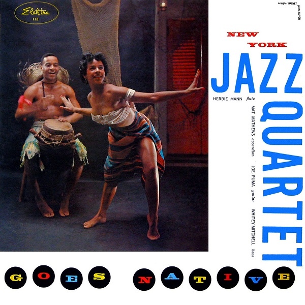 NEW YORK JAZZ QUARTET/NEW YORK JAZZ ENSEMBLE/NEW YORK QUARTET - New York Jazz Quartet Goes Native (aka New York Jazz Ensemble - Gone Native) cover 