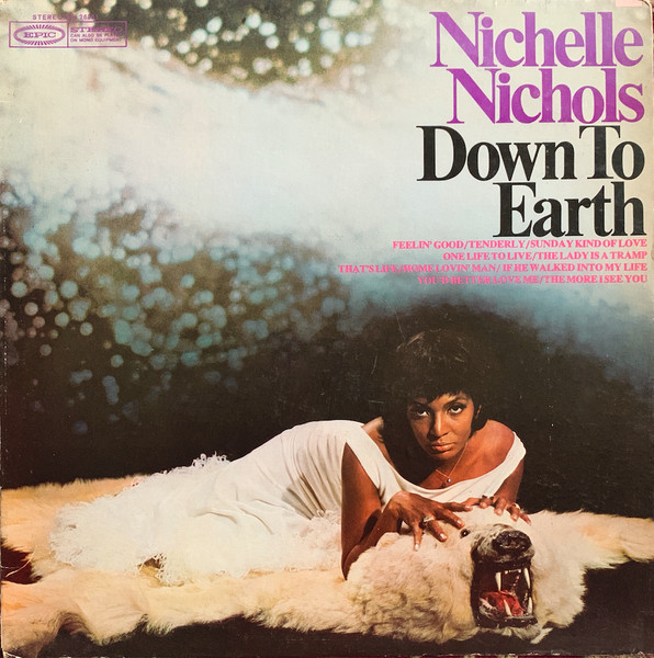 NICHELLE NICHOLS - Down To Earth cover 