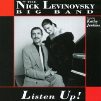 NICK LEVINOVSKY - The Nick Levinovsky Big Band : Listen Up! cover 