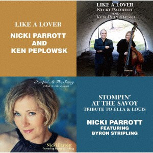 NICKI PARROTT - Like A Lover / Stompin' at the Savoy cover 