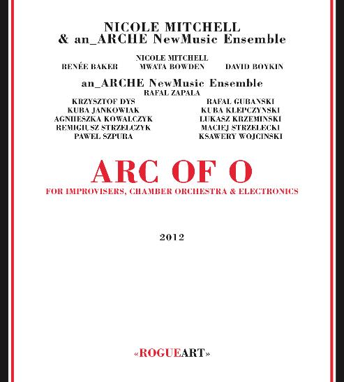 NICOLE MITCHELL - Arc Of O For Improvisers, Chamber Orchestra & Electronics cover 