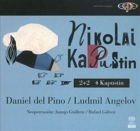 NIKOLAI KAPUSTIN - 2+2 4 Kapustin (Daniel del Pino; Ludmil Angelov) cover 
