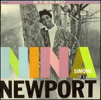 NINA SIMONE - Nina Simone at Newport cover 