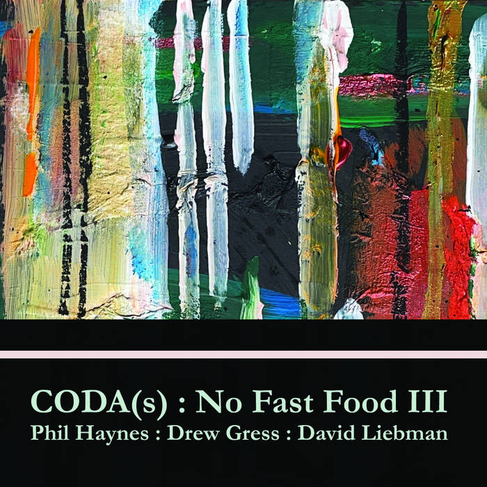 NO FAST FOOD (DAVID LIEBMAN DREW GRESS AND PHIL HAYNES) - CODA&amp;#8203;(&amp;#8203;s) : No Fast Food III cover 