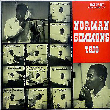 NORMAN SIMMONS - Norman Simmons Trio cover 