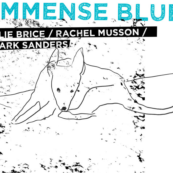 OLIE BRICE - Olie Brice, Rachel Musson, Mark Sanders : Immense Blue cover 