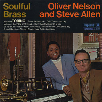 OLIVER NELSON - Oliver Nelson & Steve Allen : Soulful Brass cover 