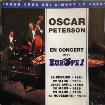OSCAR PETERSON - En Concert Avec Europe 1 1961-1969 cover 