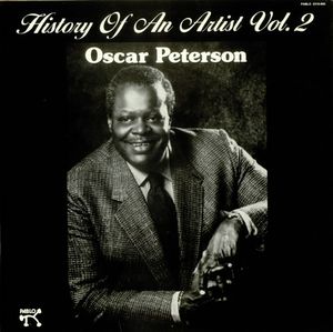 OSCAR PETERSON - History Of An Artist Vol. 2 cover 