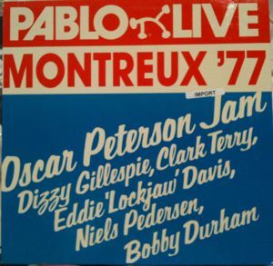 OSCAR PETERSON - Montreux '77 cover 