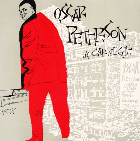 OSCAR PETERSON - Oscar Peterson At Carnegie cover 