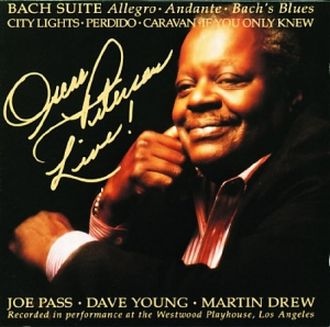 OSCAR PETERSON - Oscar Peterson Live! cover 