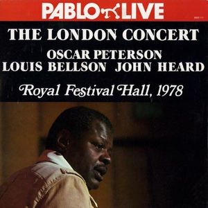 OSCAR PETERSON - Oscar Peterson, Louis Bellson, John Heard ‎: The London Concert cover 