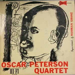 OSCAR PETERSON - Oscar Peterson Quartet #1 cover 