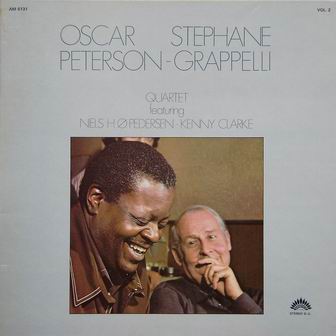 OSCAR PETERSON - Oscar Peterson - Stéphane Grappelli Quartet Vol. 2 cover 