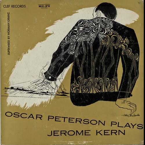 OSCAR PETERSON - Plays Jerome Kern (aka Oscar Peterson Plays The Jerome Kern Songbook) cover 