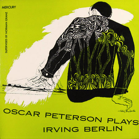 OSCAR PETERSON - Oscar Peterson plays Irving Berlin (aka Plays The Irving Berlin Song Book) cover 