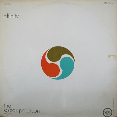 OSCAR PETERSON - The Oscar Peterson Trio ‎: Affinity cover 