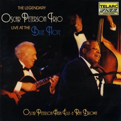 OSCAR PETERSON - The Oscar Peterson Trio ‎: Live At The Blue Note cover 