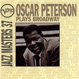 OSCAR PETERSON - Verve Jazz Masters 37: Oscar Peterson Plays Broadway cover 
