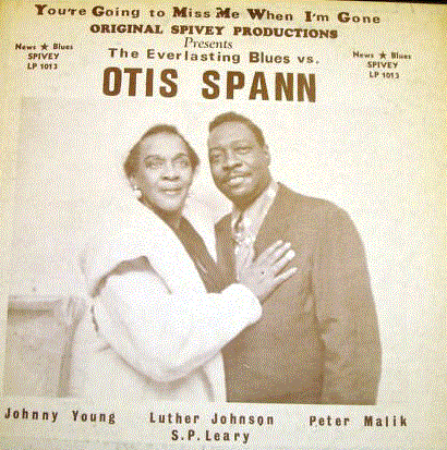 OTIS SPANN - The Everlasting Blues vs. Otis Spann cover 