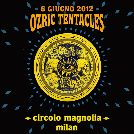 OZRIC TENTACLES - Live In Milan 2012 cover 