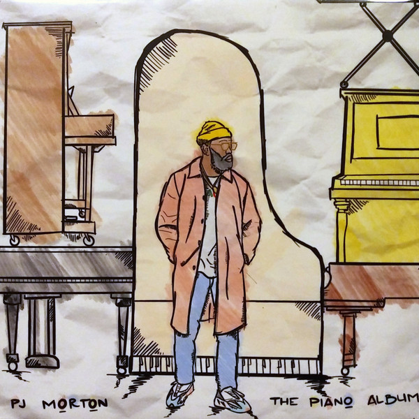 P J MORTON - The Piano Album cover 