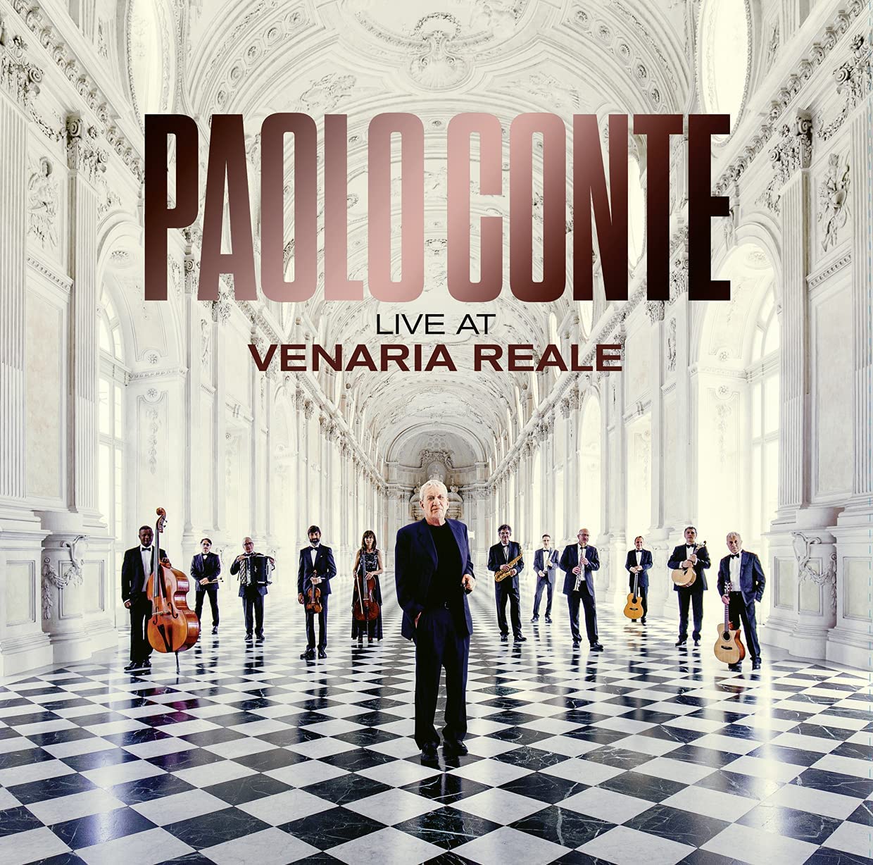 PAOLO CONTE - Live At Venaria Reale cover 