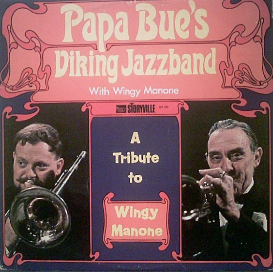 PAPA BUE JENSEN - A Tribute To Wingy Manone cover 
