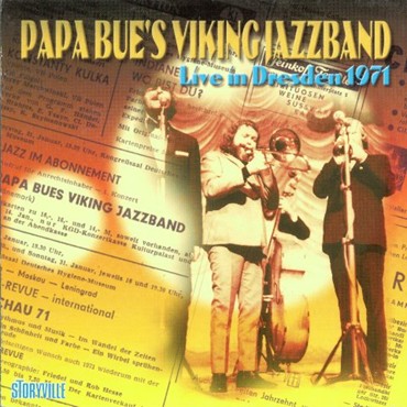 PAPA BUE JENSEN - Papa Bue's Viking Jazz Band ‎: Live In Dresden cover 