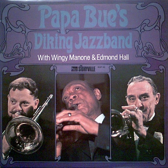 PAPA BUE JENSEN - Papa Bue's Viking Jazzband With Wingy Manone & Edmond Hall cover 
