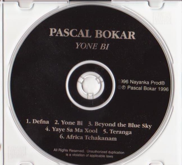 PASCAL BOKAR - Yone Bi cover 