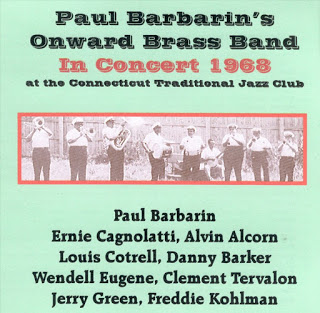 PAUL BARBARIN - Paul Barbarin's Onward Brass Band In Concert 1968 cover 