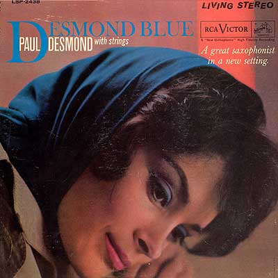 PAUL DESMOND - Desmond Blue (aka Pure Gold Jazz aka Late Lament) cover 
