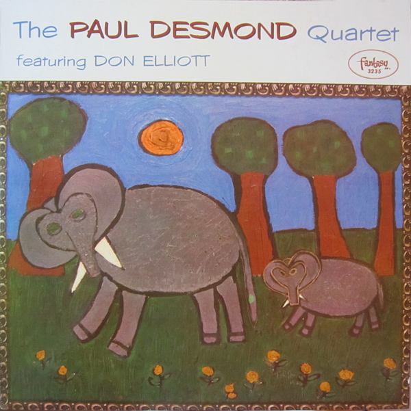 PAUL DESMOND - Featuring Don Elliott cover 