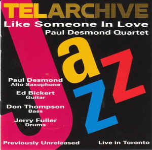 PAUL DESMOND - Like Someone in Love (Live In Toronto) cover 
