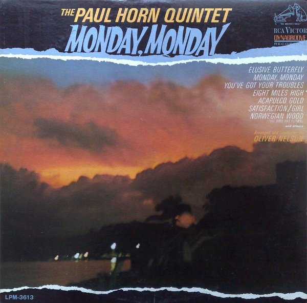 PAUL HORN - Monday, Monday cover 