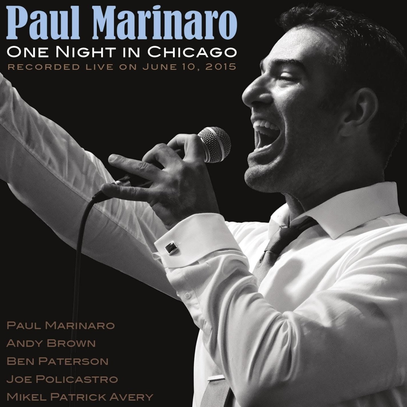 PAUL MARINARO - One Night in Chicago cover 