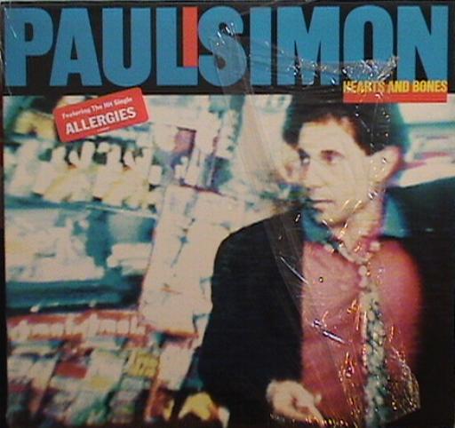 PAUL SIMON - Hearts And Bones cover 