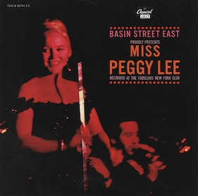 PEGGY LEE (VOCALS) - Basin Street East Proudly Presents Miss Peggy Lee cover 