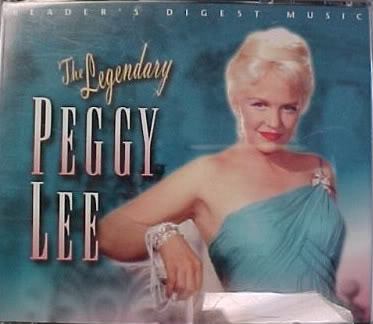 PEGGY LEE (VOCALS) - The Legendary Peggy Lee cover 