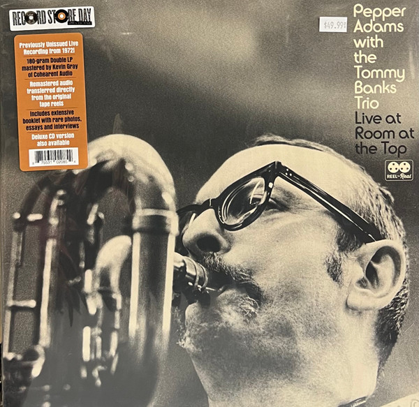 PEPPER ADAMS - Pepper Adams With The Tommy Banks Trio : Live At Room At The Top cover 