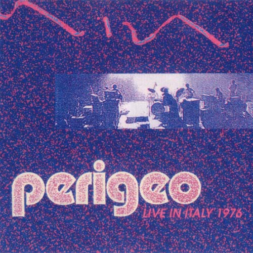 PERIGEO - Live In Italy 1976 cover 
