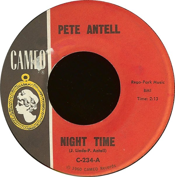PETE ANTELL - Night Time cover 