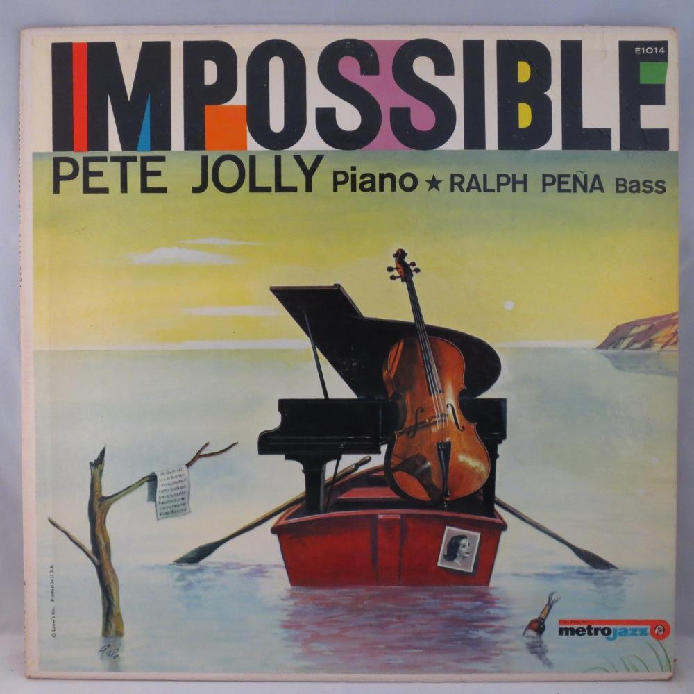 PETE JOLLY - Impossible cover 