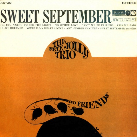 PETE JOLLY - Sweet September cover 