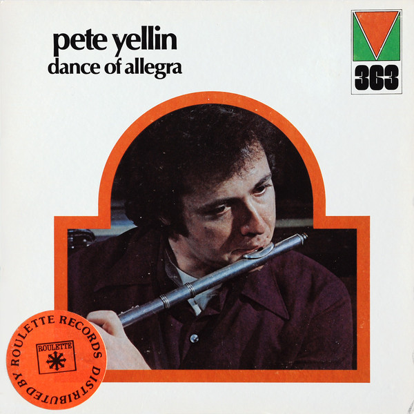 PETE YELLIN - Dance Of Allegra cover 