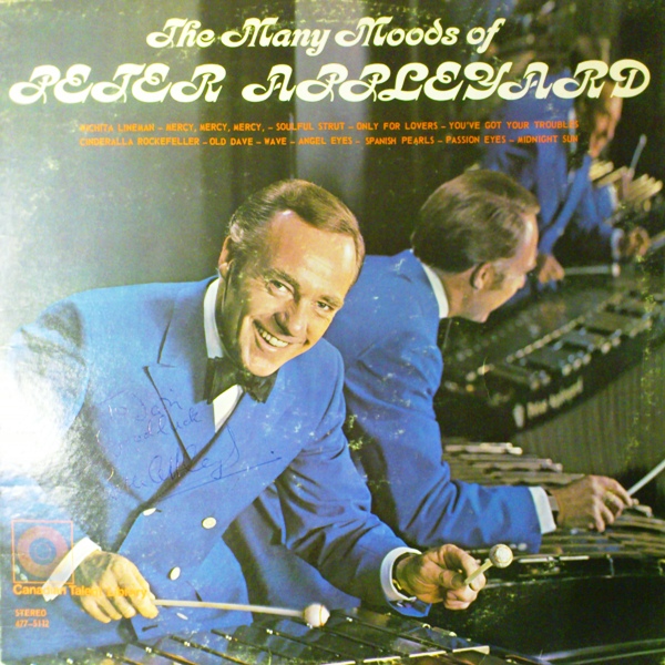 PETER APPLEYARD - The Many Moods Of Peter Appleyard cover 