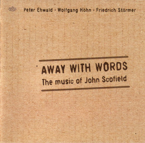 PETER EHWALD - Away With Words cover 